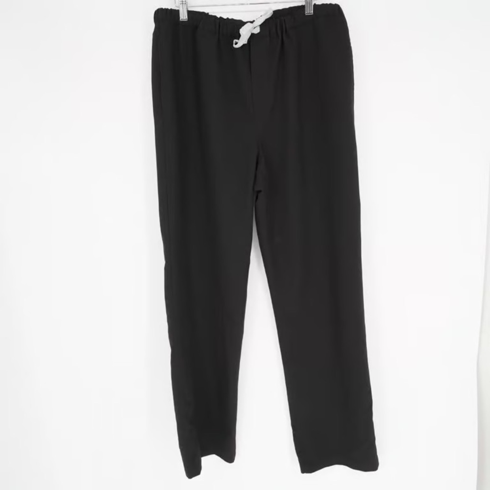 Men's Black Drawstring Pants